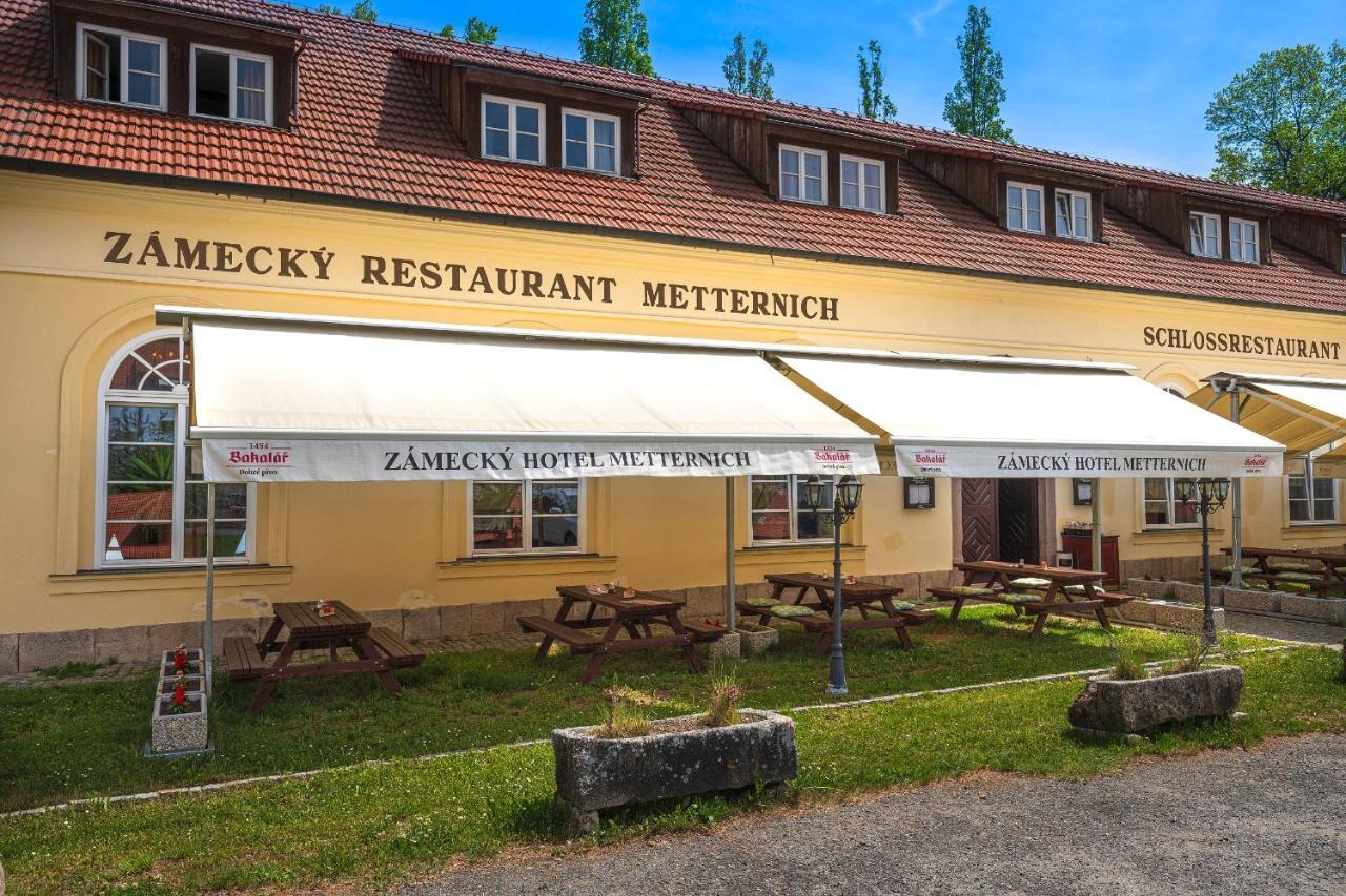 Zamecky Hotel Metternich Velka Hledsebe Eksteriør bilde